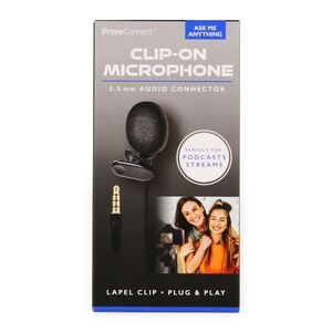 3/$20❗Clip-On Microphone 3.5Mm Audio Connector
